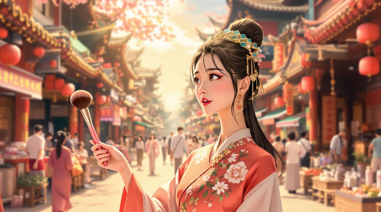 红果免弗漫剧 - 穿越到古代当网红，轻喜剧短剧